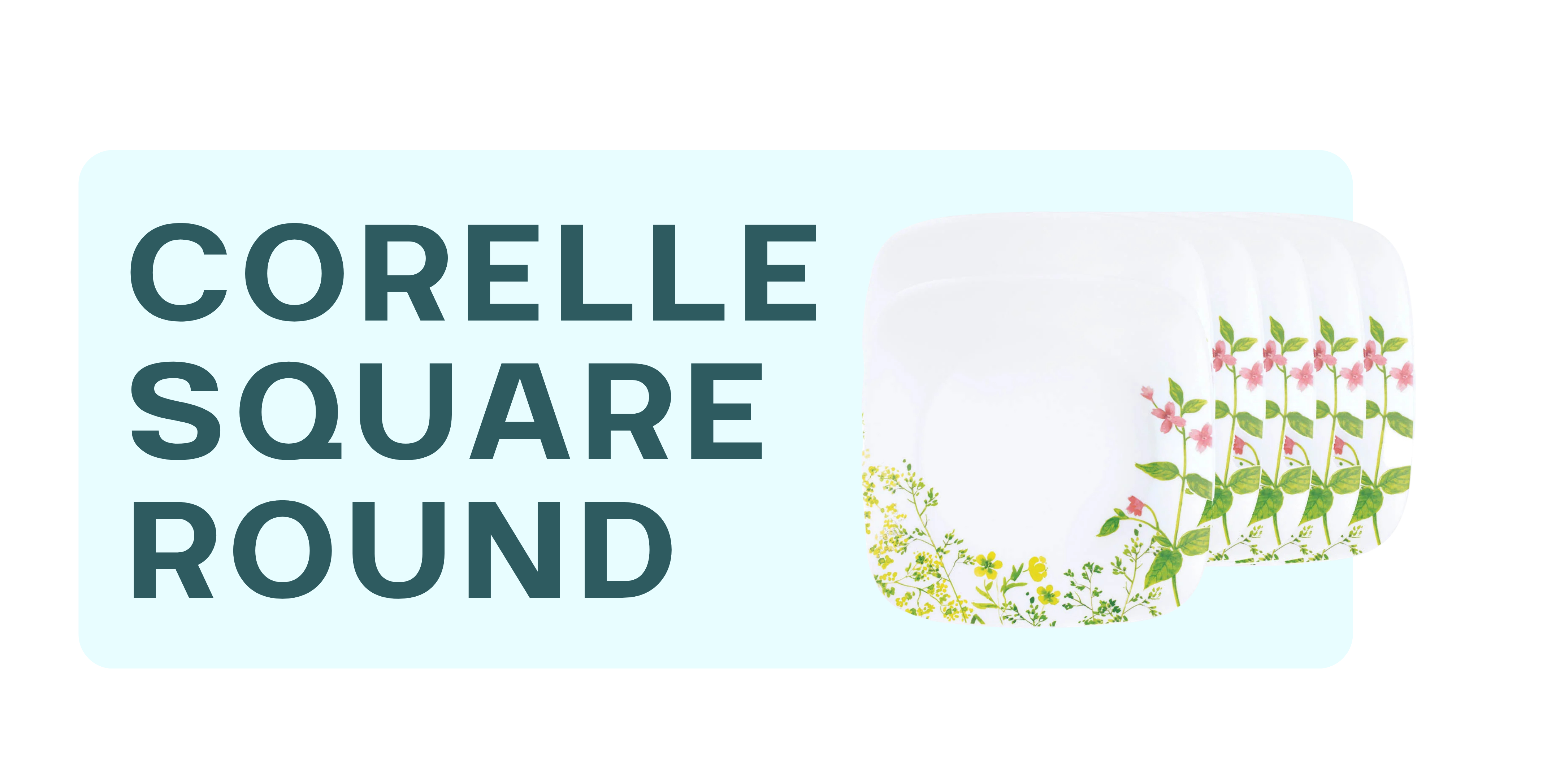 Corelle Square Round – Nestro