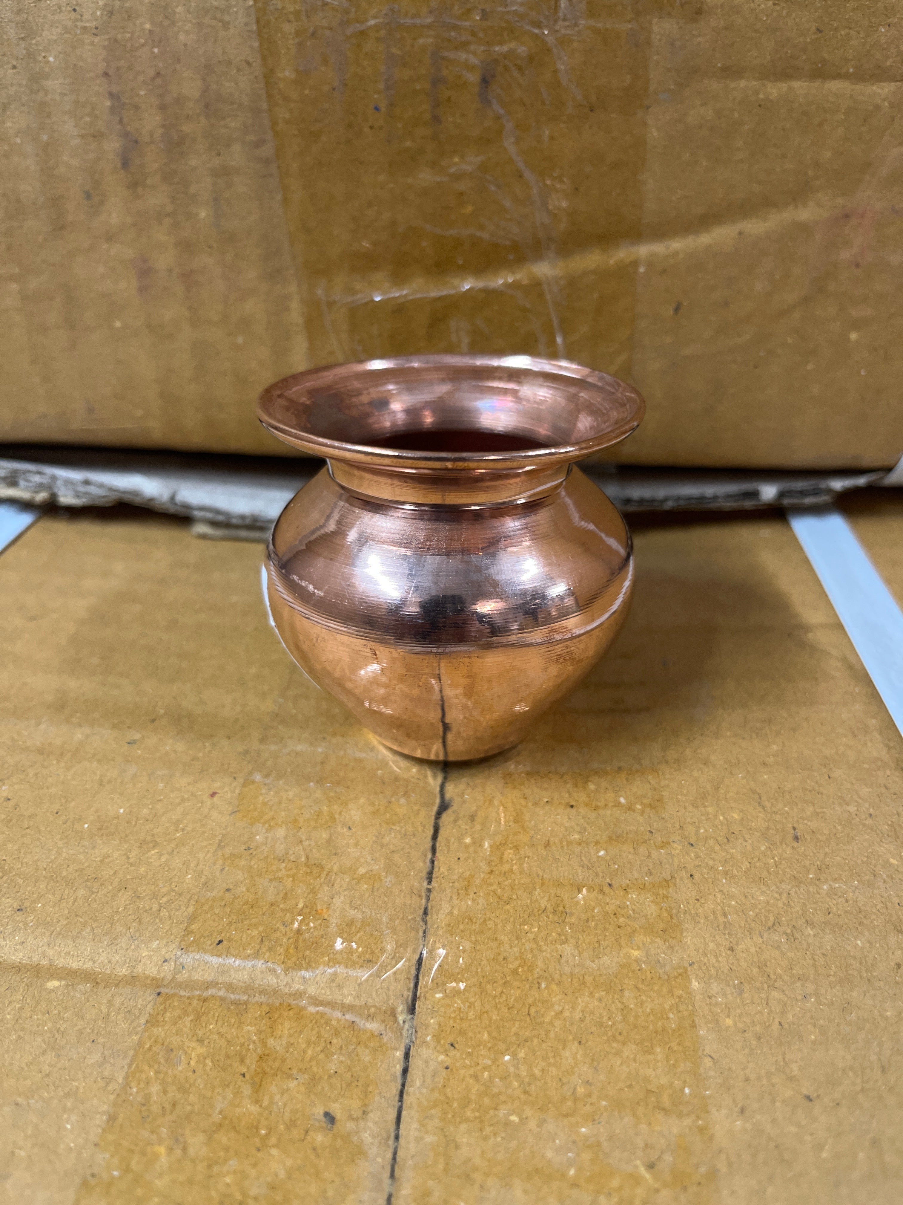 Copper Gadva Lota