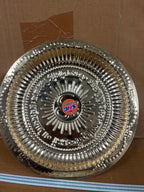 Brass Nakshi Plate 8”