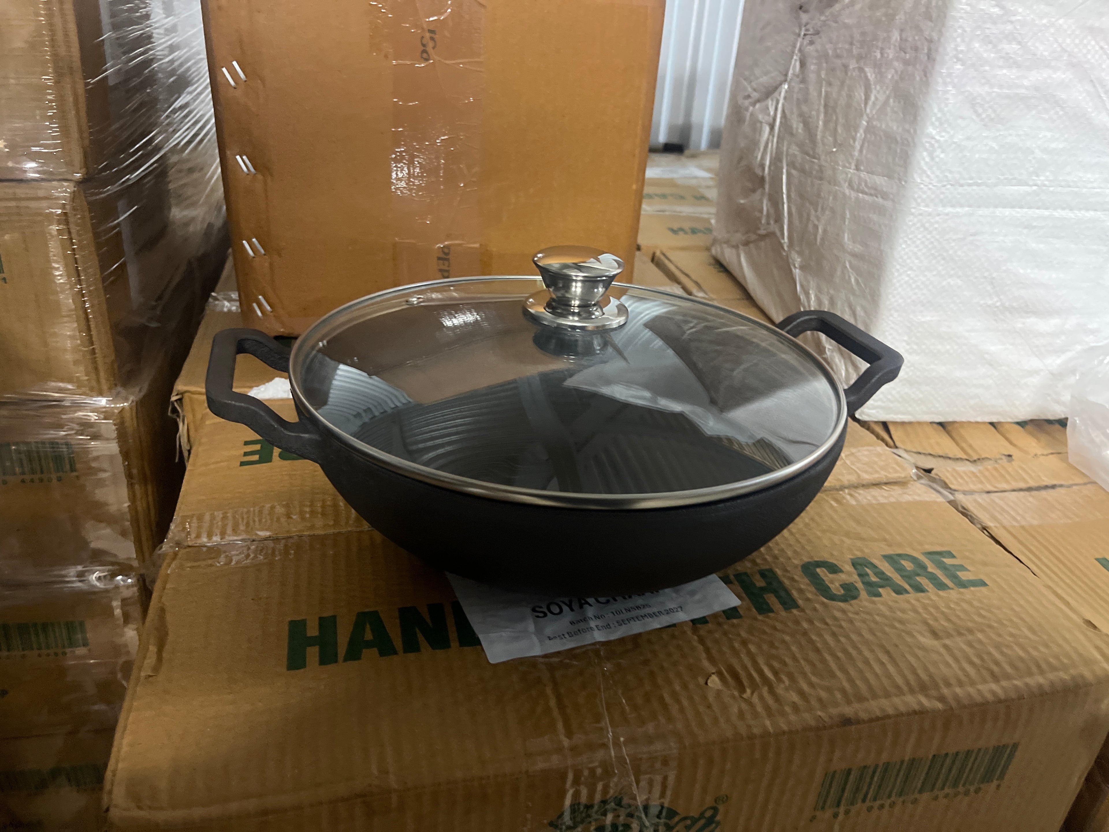 Cast Iron Karahi 27CM