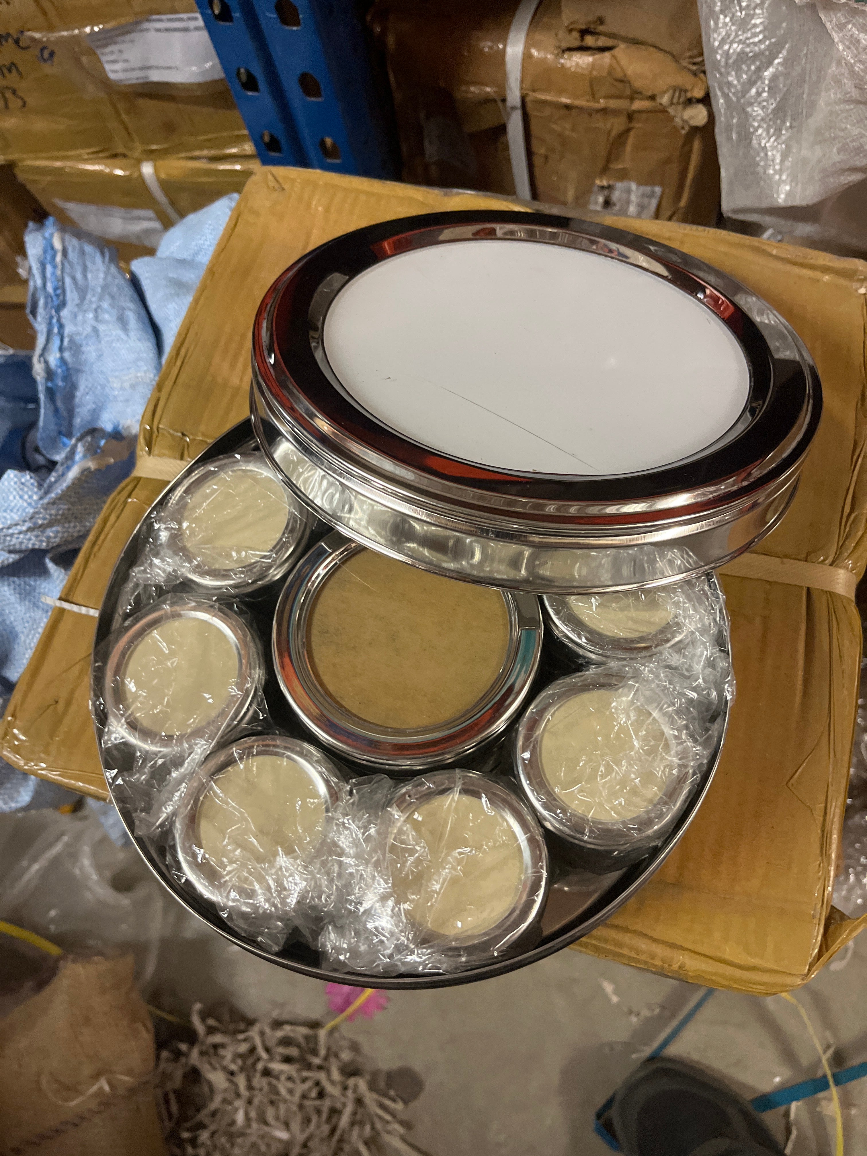 SS New Seethrough Spice Box