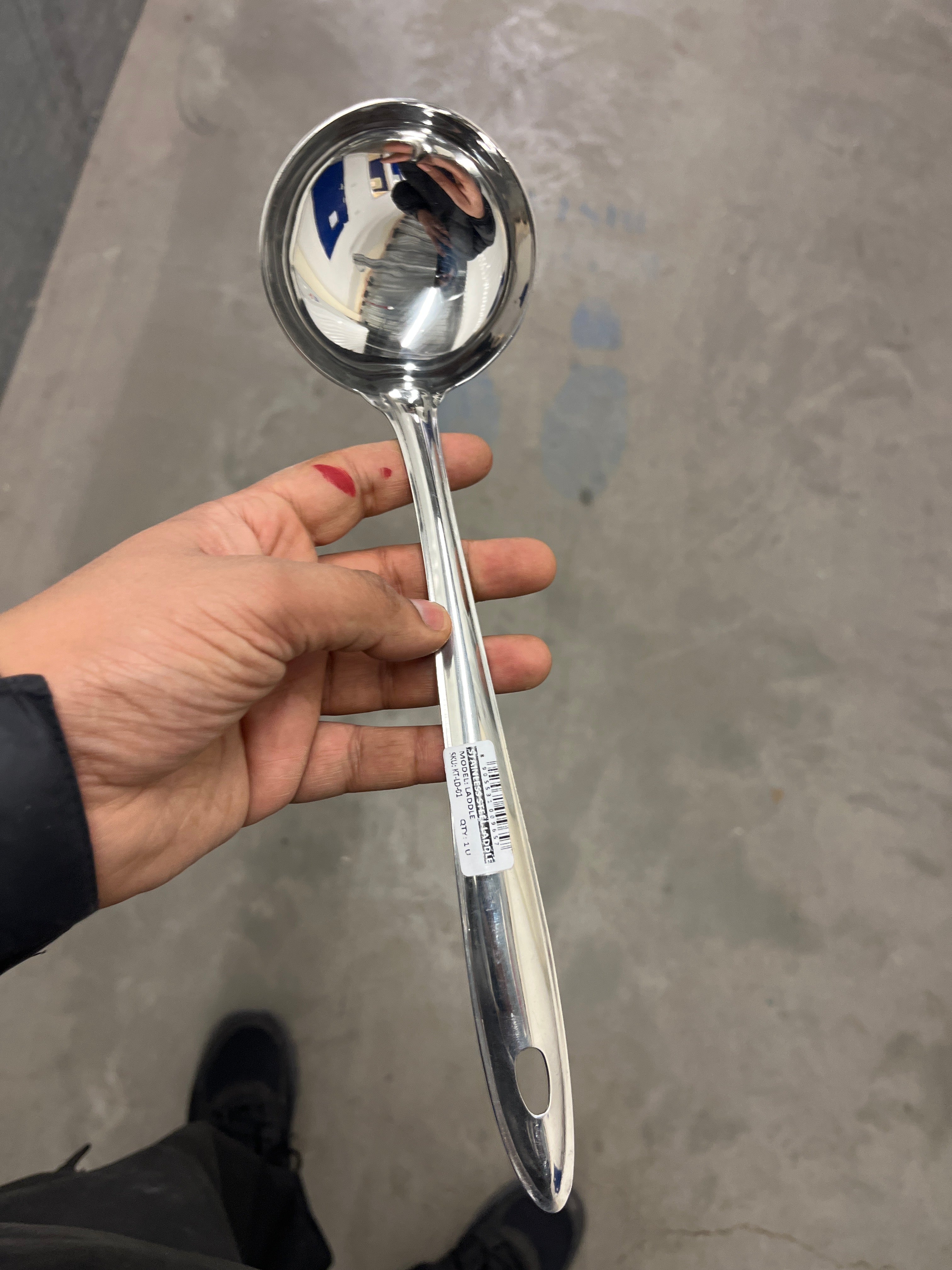 Stainless Laddle no 1