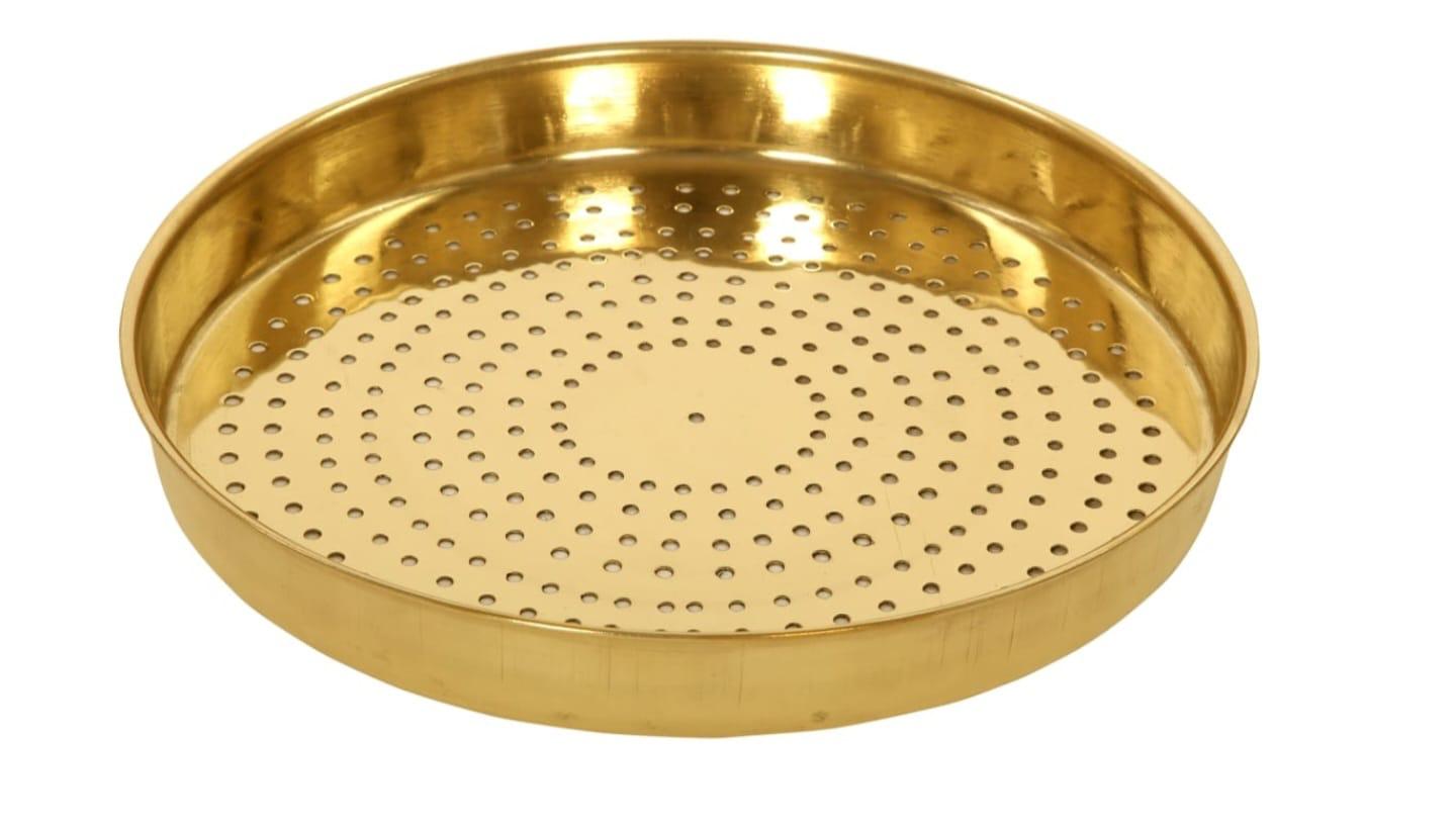 Pure Brass Multipurpose Pooja & Steaming Plate