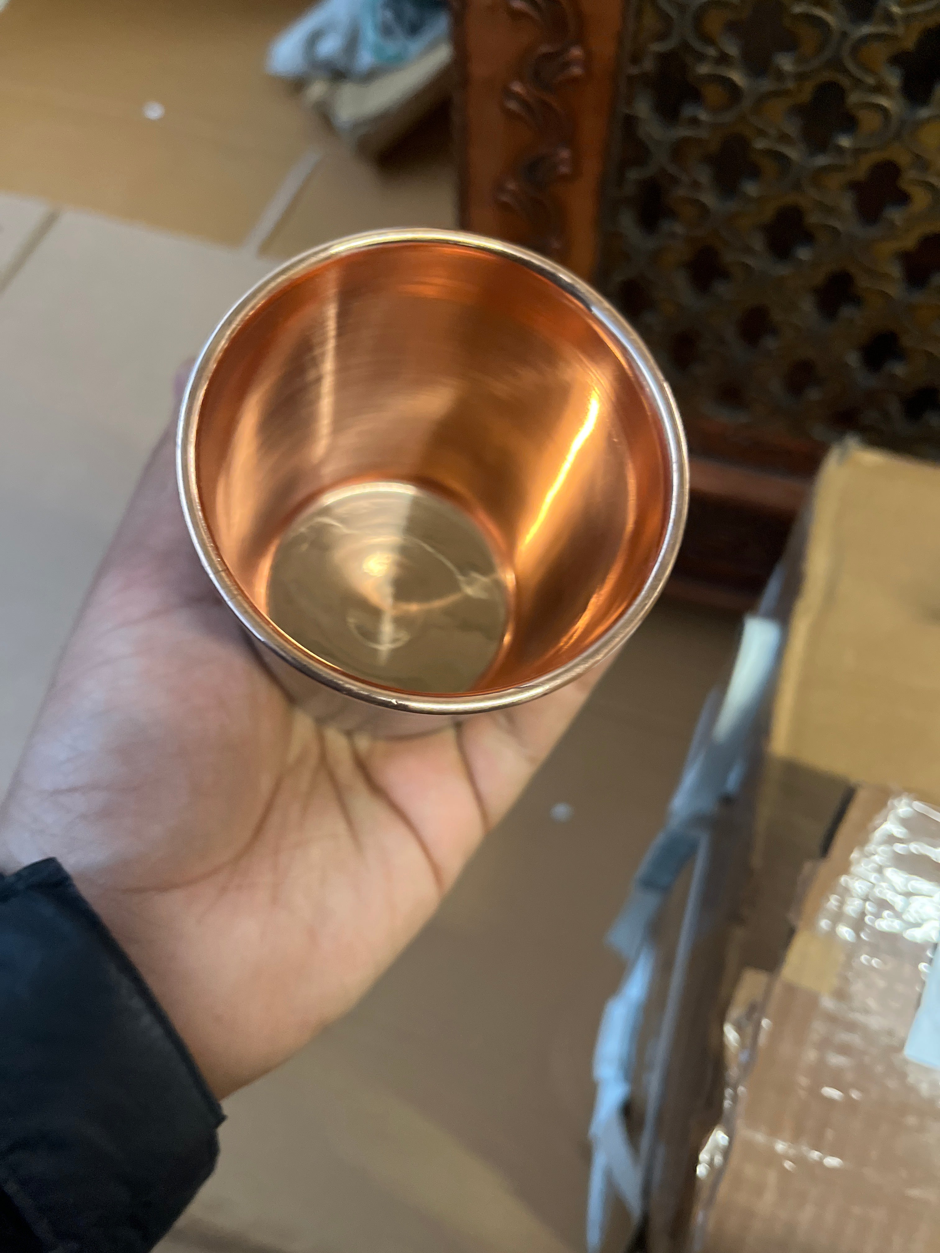 Steel Copper Glass Luxury