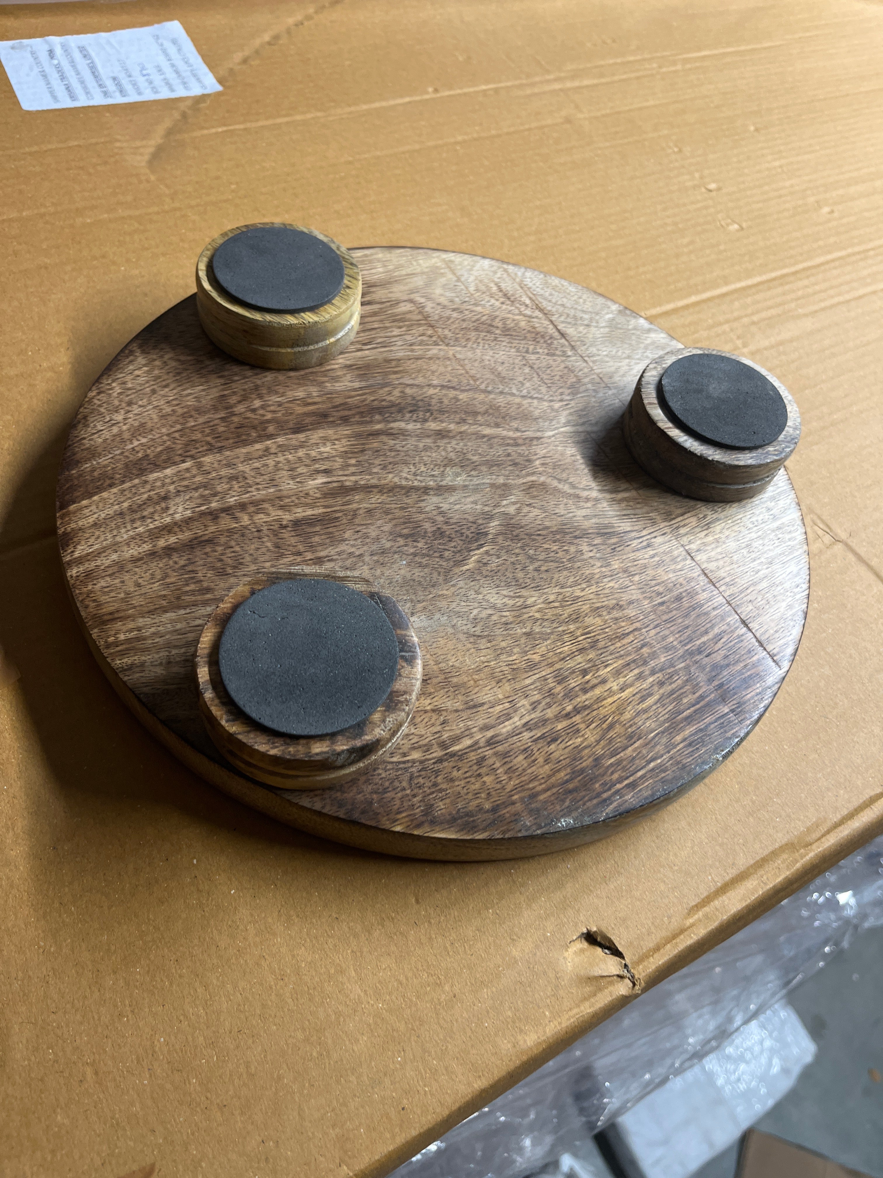 Wooden Chakla 11”