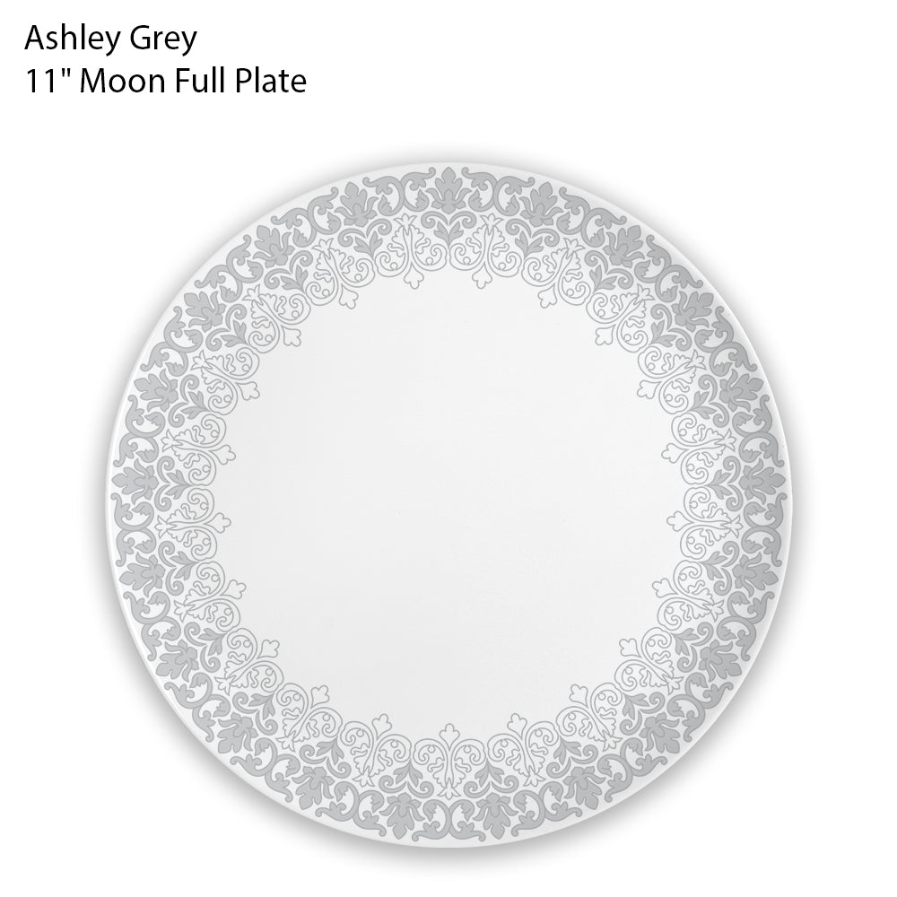 Ashley Grey 11" Moon Full Plate