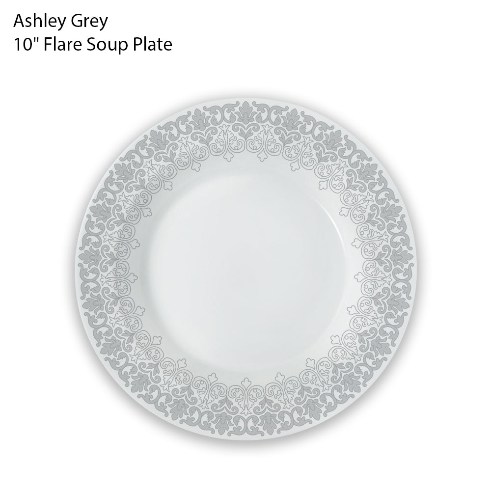 Ashley Grey 10" Flare Soup Plate