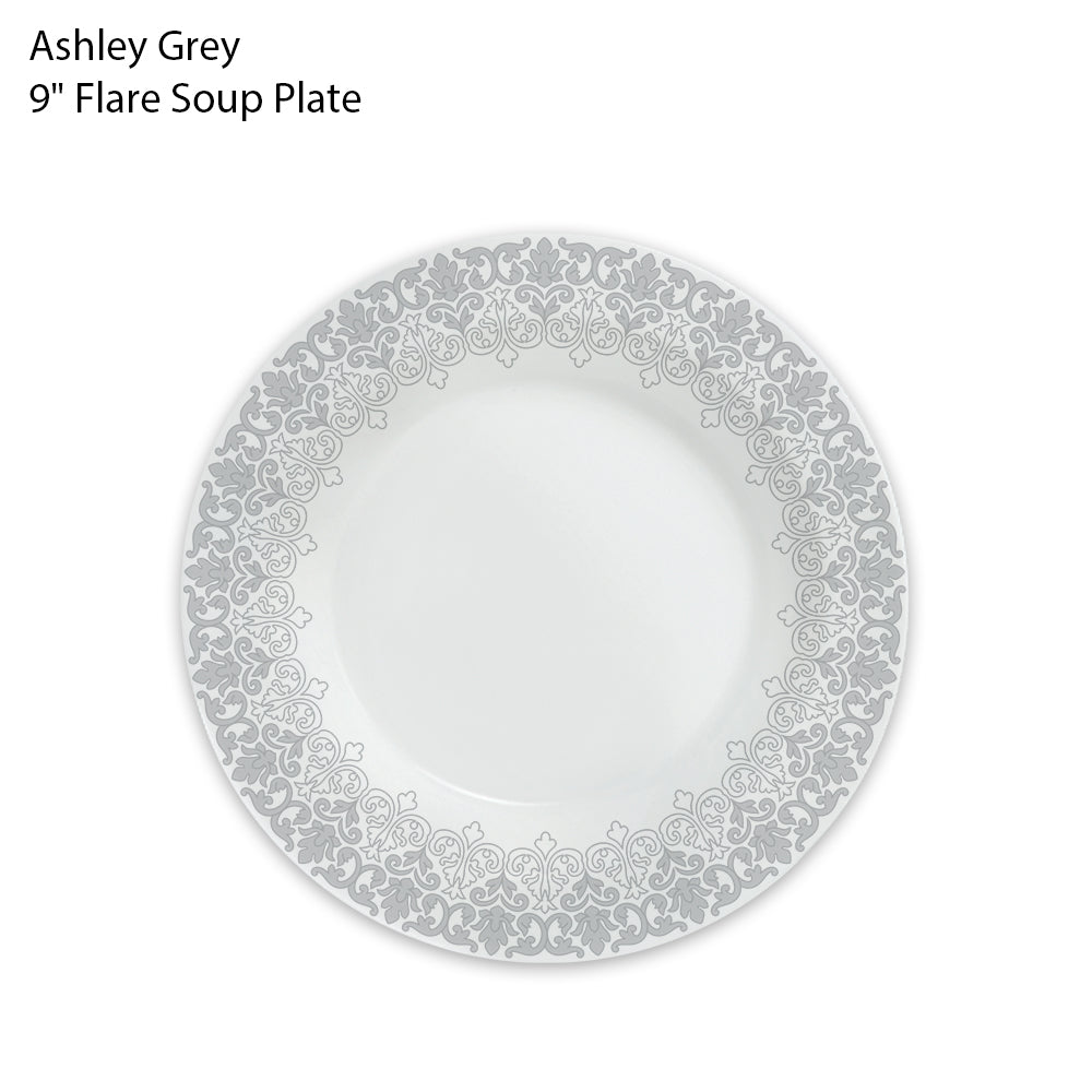 Ashley Grey 9" Flare Soup Plate