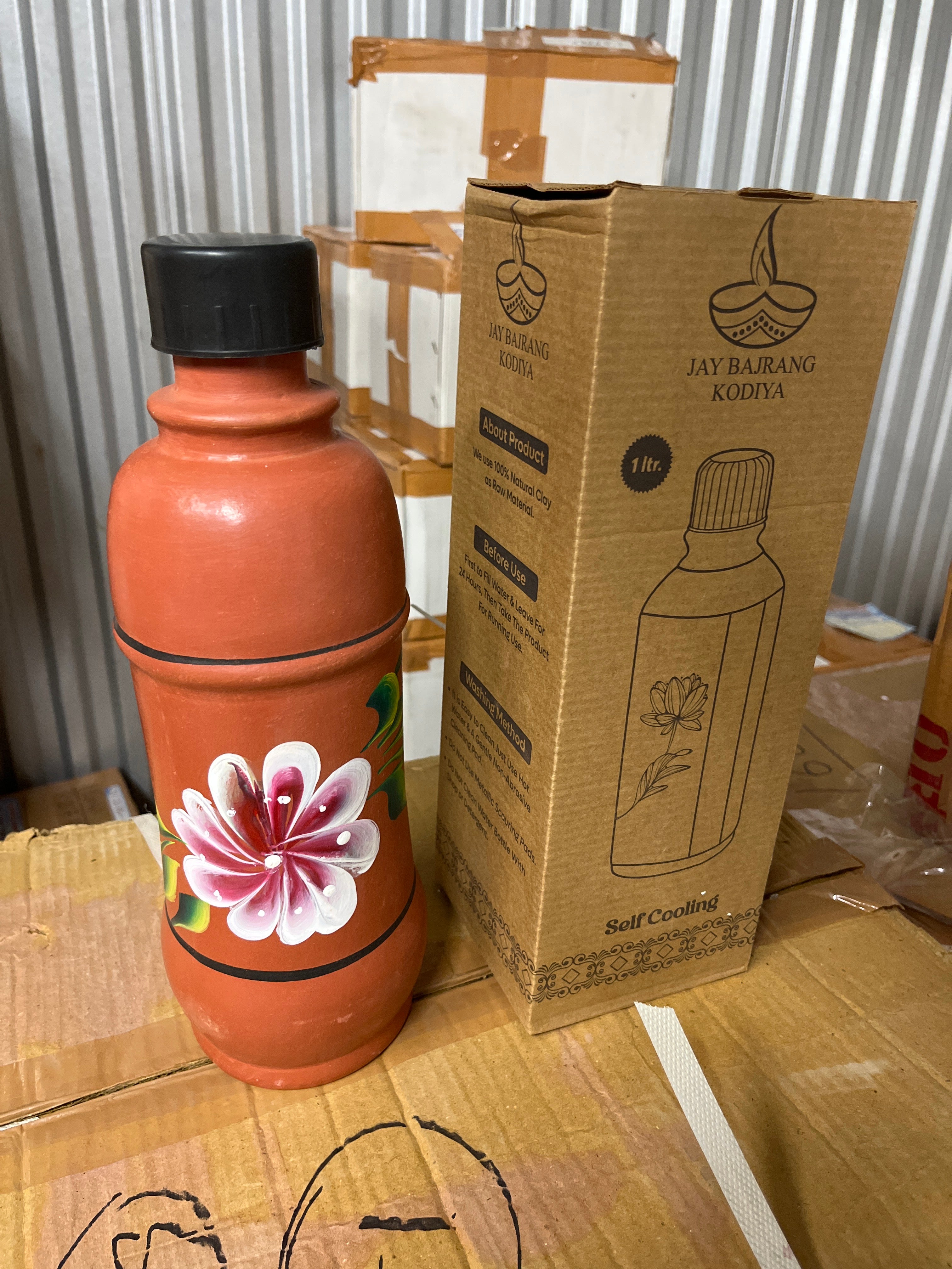 Clay Bottle big size