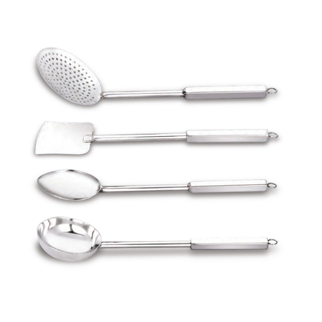Full Stainless Steel Short Mini (4 pc Set)