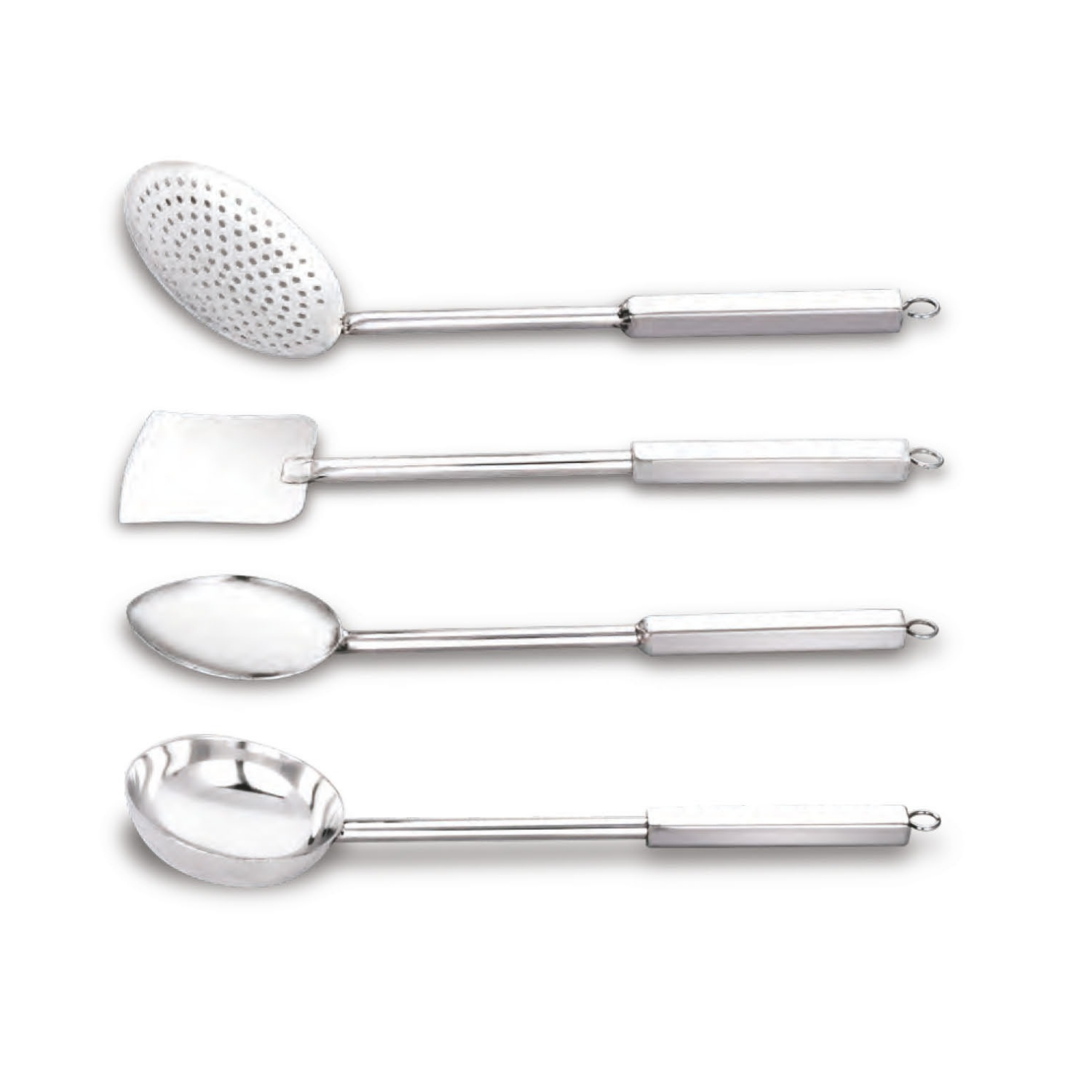 Full Stainless Steel Short Mini (4 pc Set)