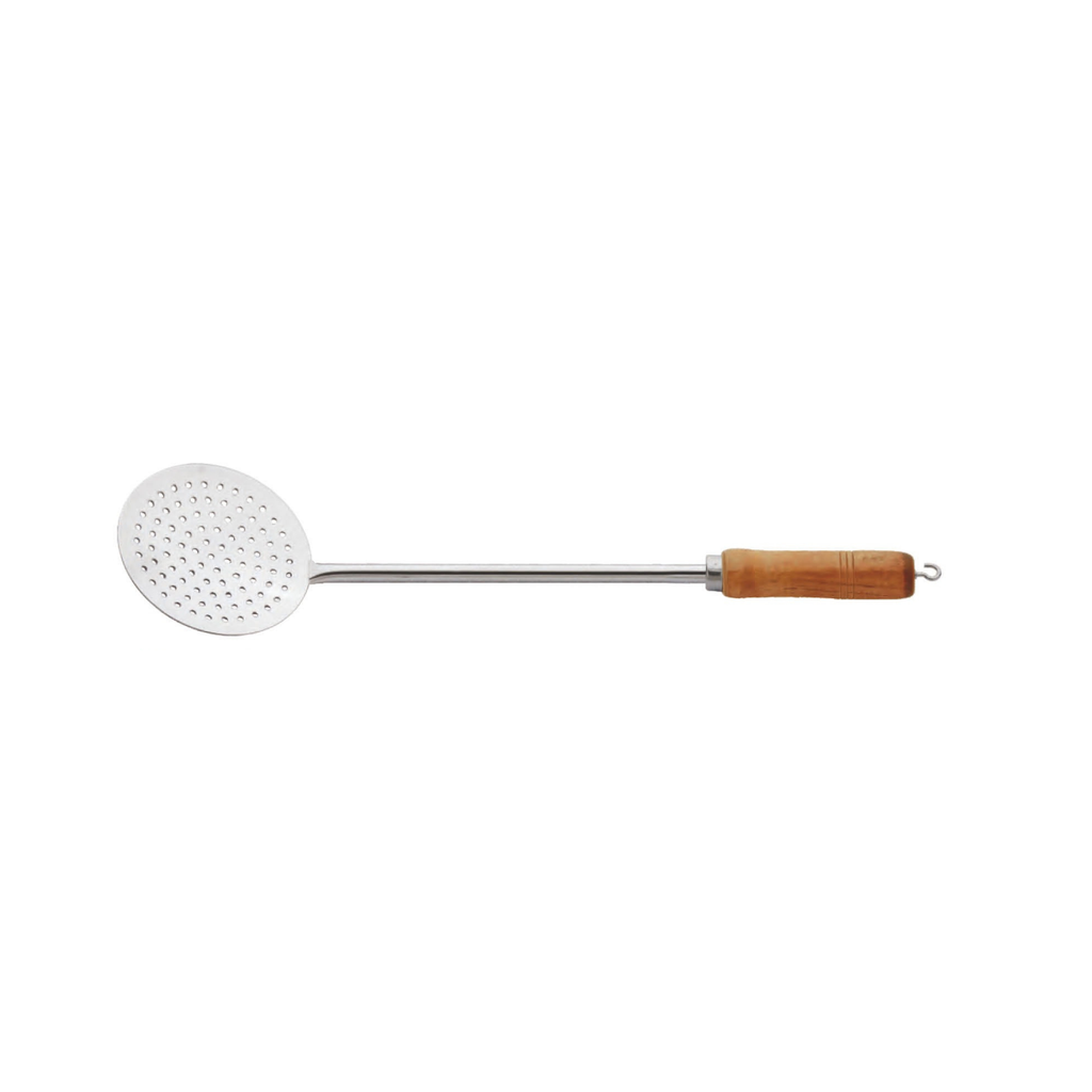 Stainless Steel Mini Long Wooden Handle (4pc SET )