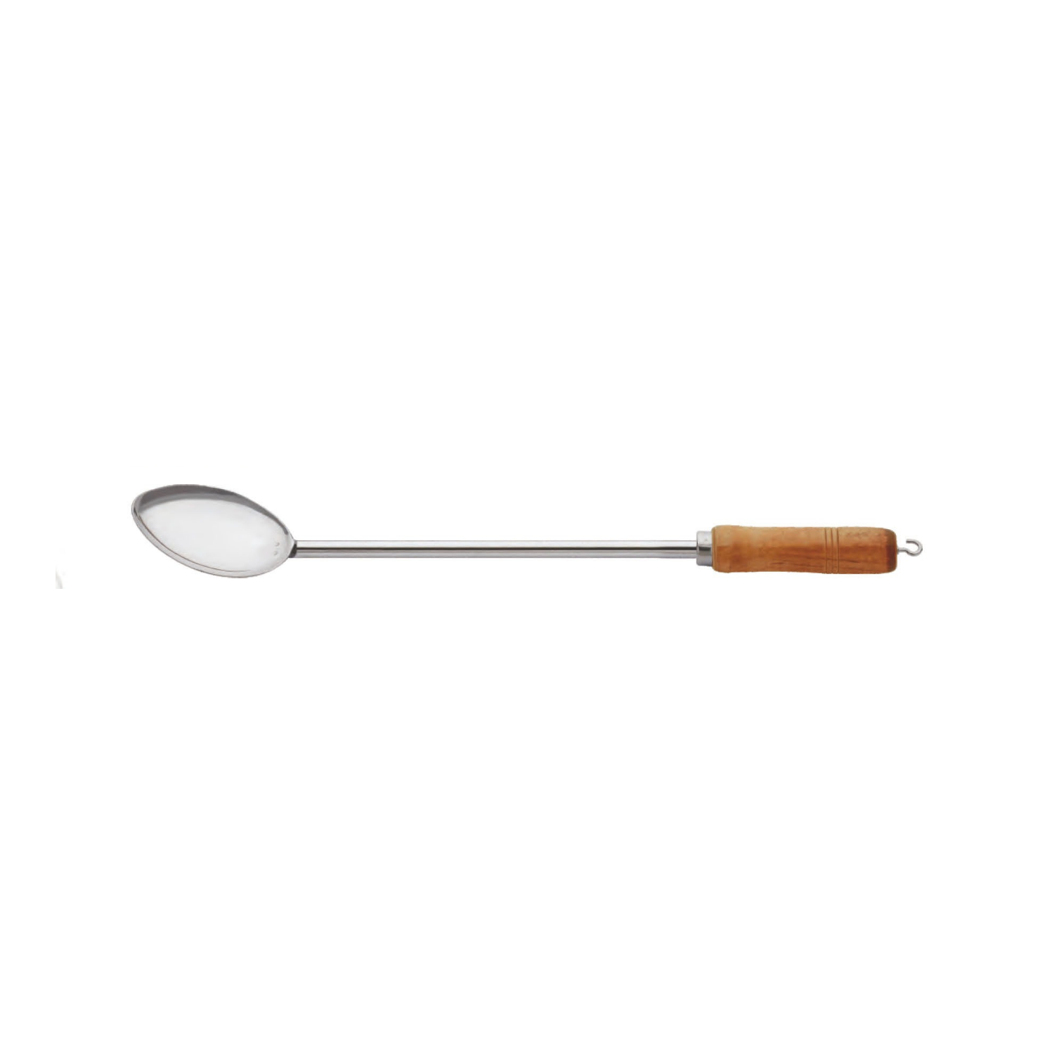 Stainless Steel Mini Long Wooden Handle (4pc SET )