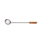 Stainless Steel Mini Long Wooden Handle (4pc SET )