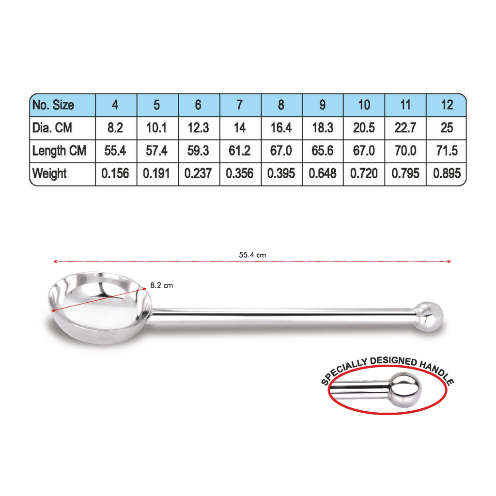 Stainless Steel Ball Ladle