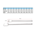 Stainless Steel Round Pipe Handle Palta(Big)