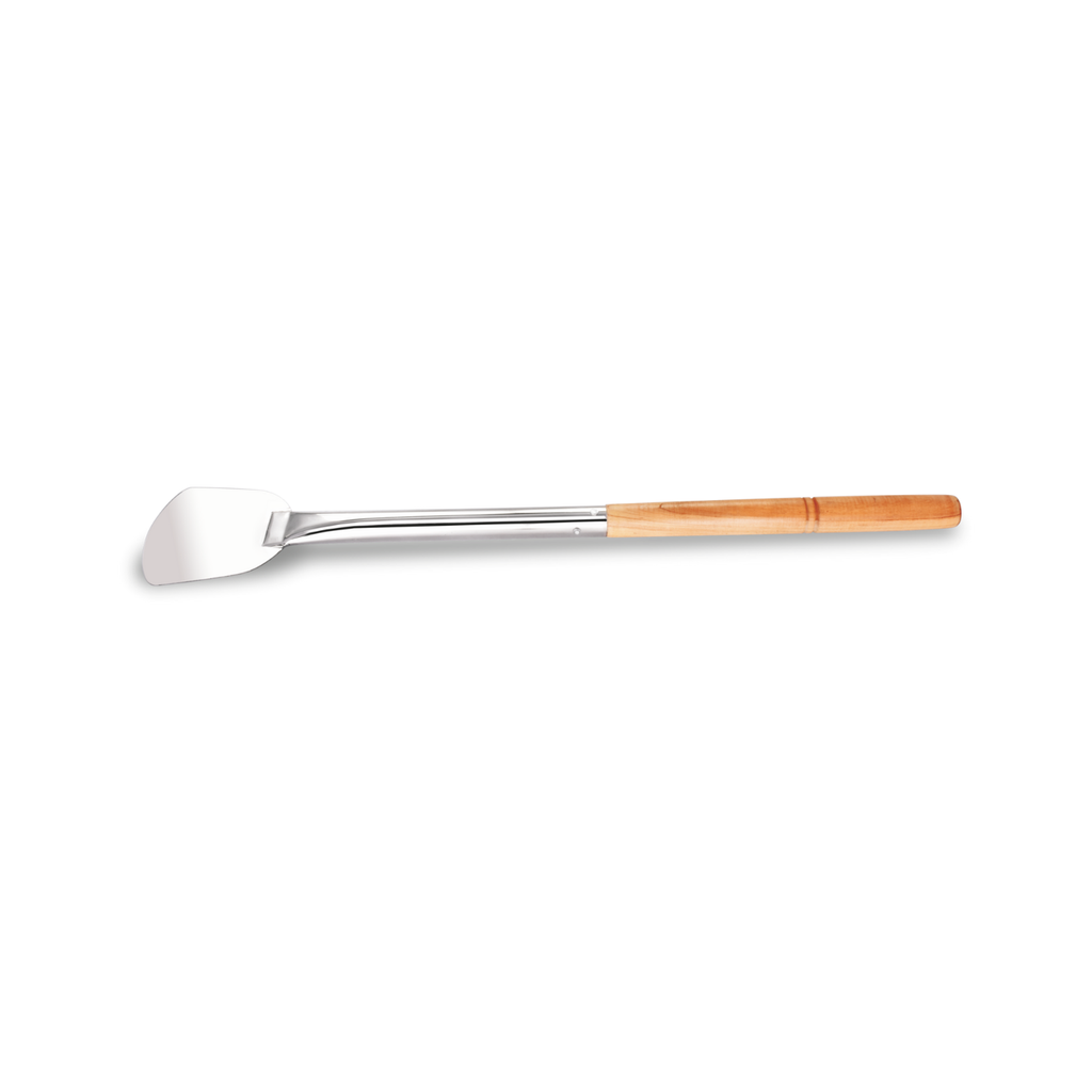 Stainless Steel  Long Wooden Handle Palta