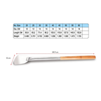 Stainless Steel  Long Wooden Handle Palta