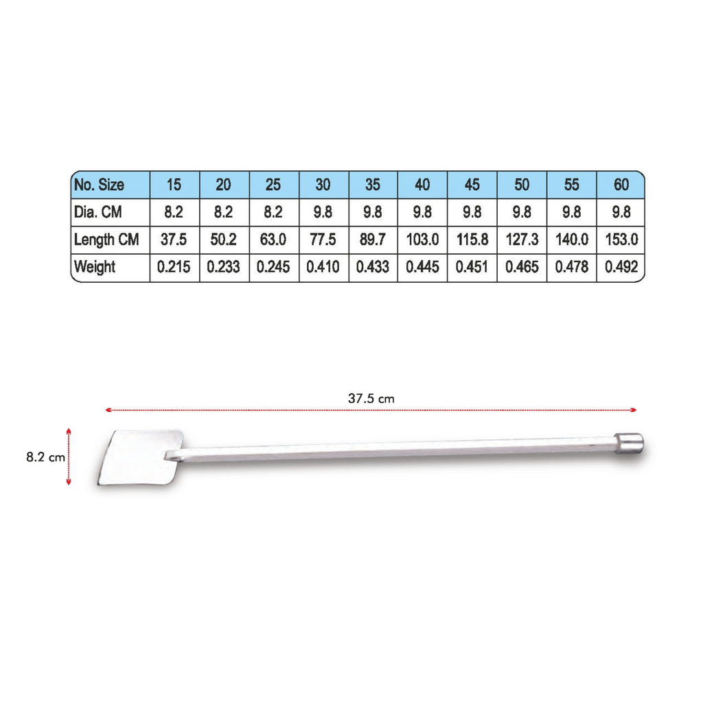 Stainless Steel Square Pipe Handle Palta
