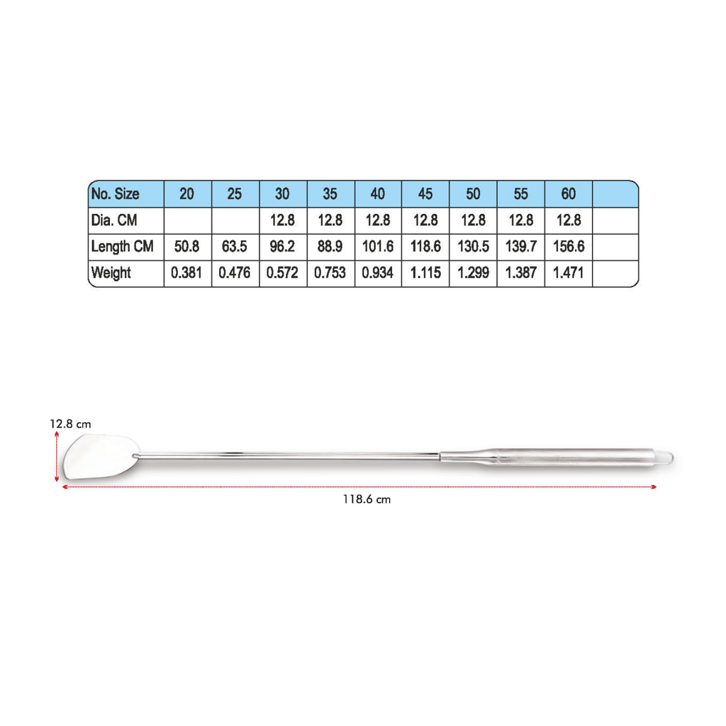 Stainless Steel Pipe Handle Rod Palta