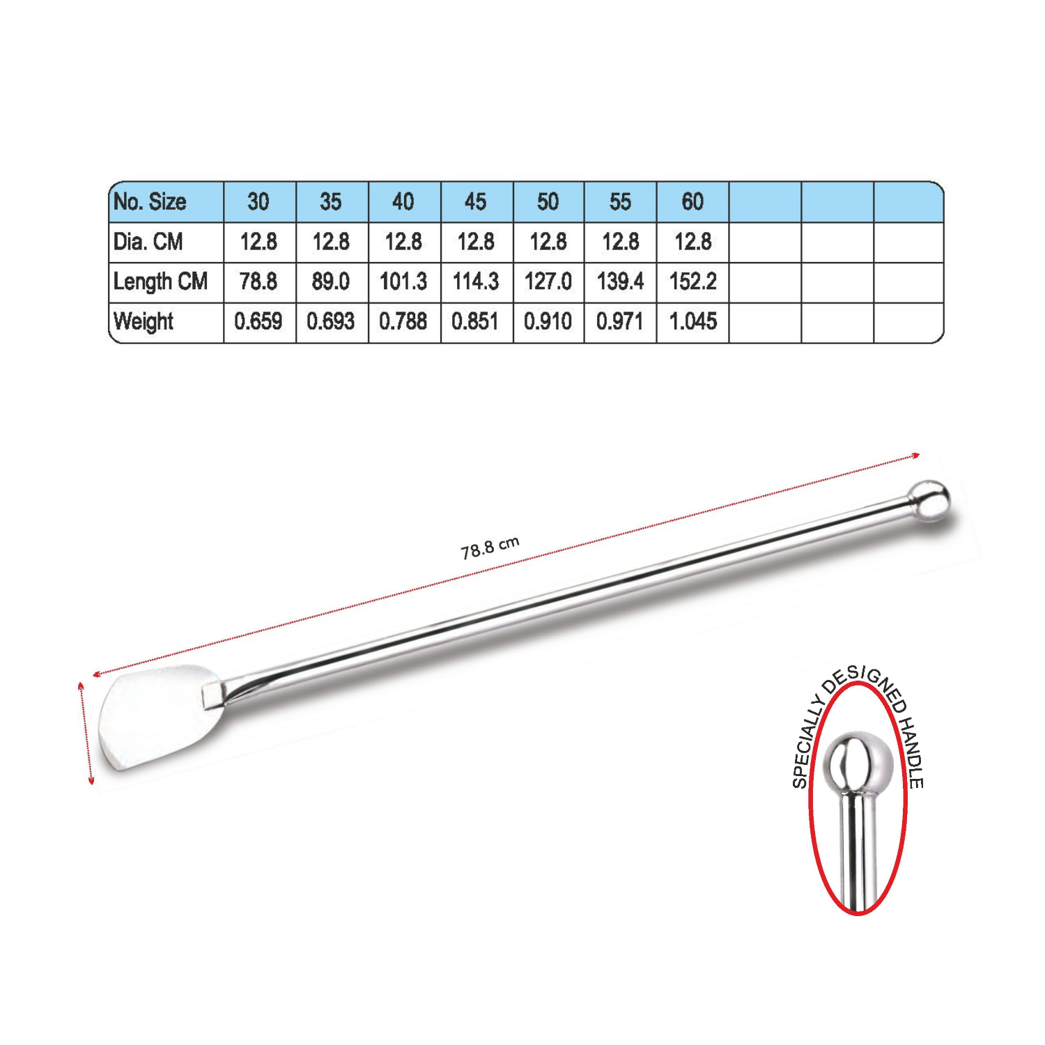 Stainless Steel Big Pan Ball Palta
