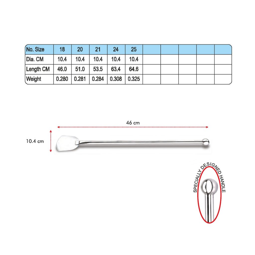 Stainless Steel Medium Pan Ball Palta