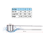 Stainless Steel Pipe Handle Liquid Server