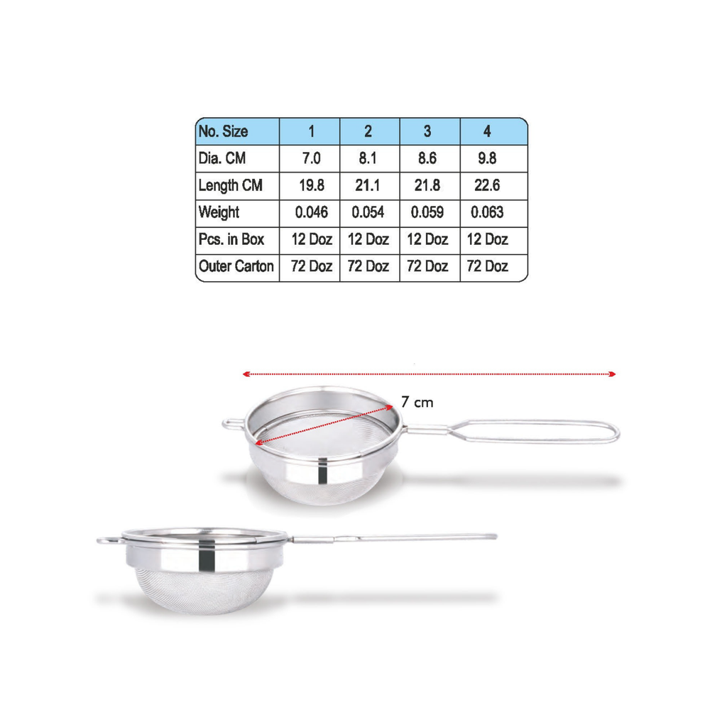 Single Jali Strainer