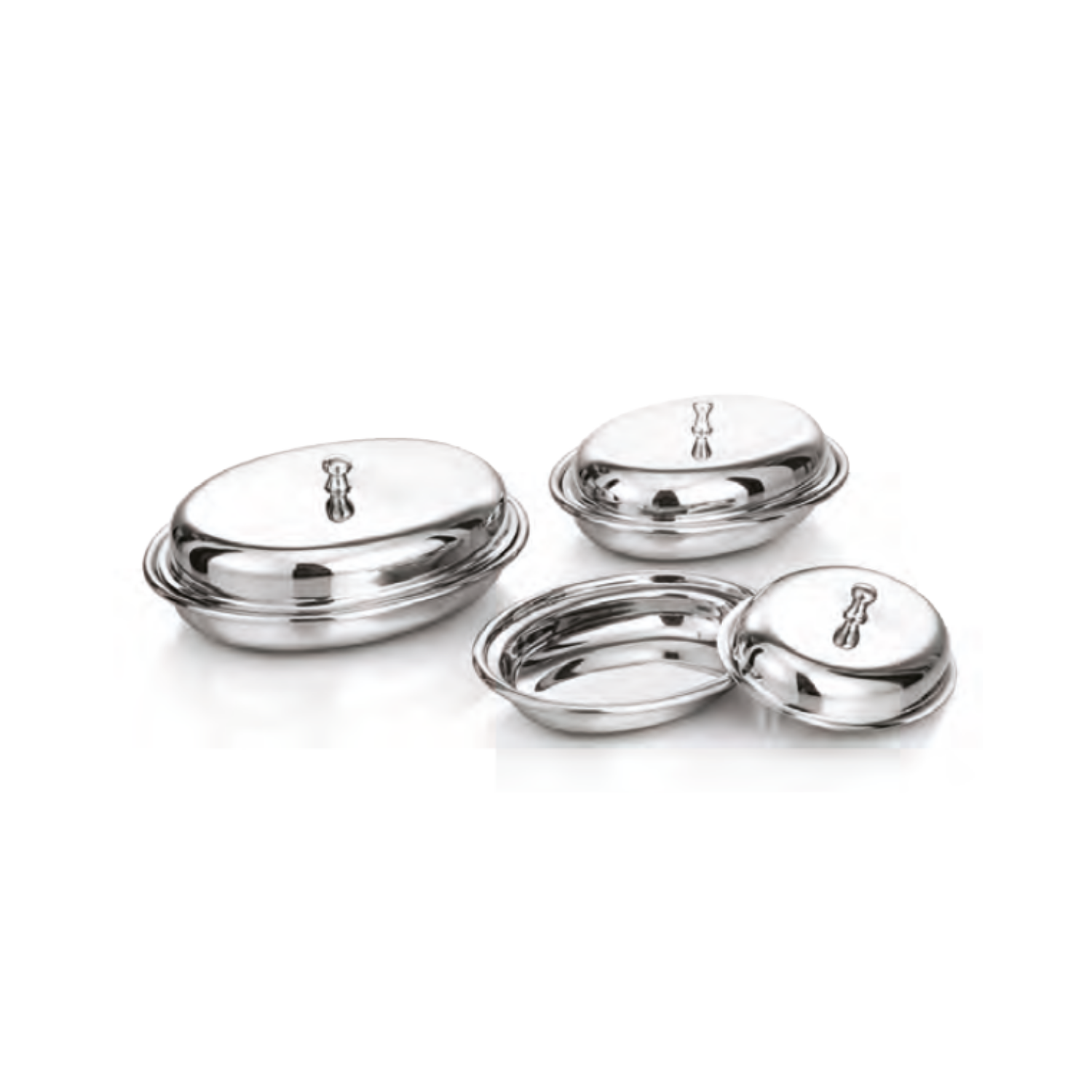 Oval Dish with Lid - Premium