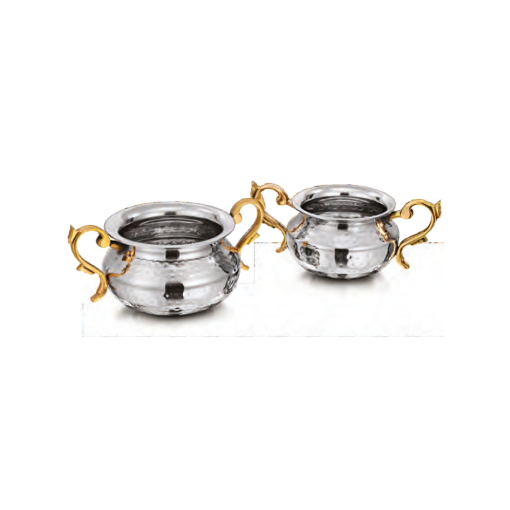 Punjabi Handi - Welded Brass Handle