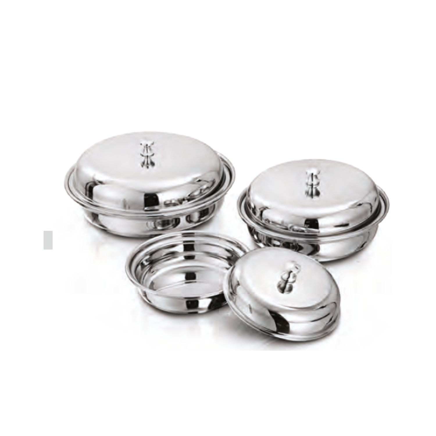 Round Dish with Lid - Premium
