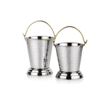 Serving Bucket - Golden Handle