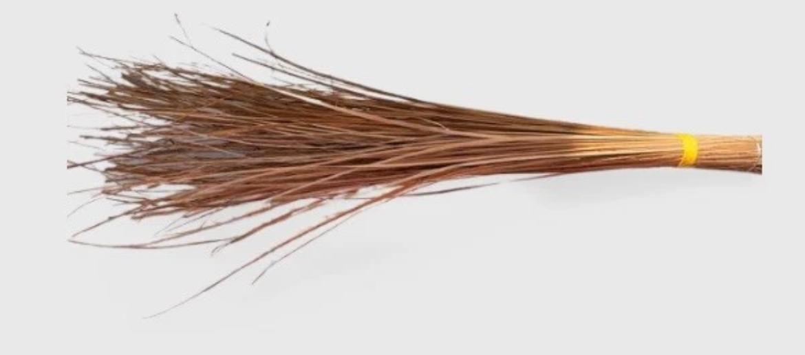 Natural Coconut Leaf Grass Broom Stick