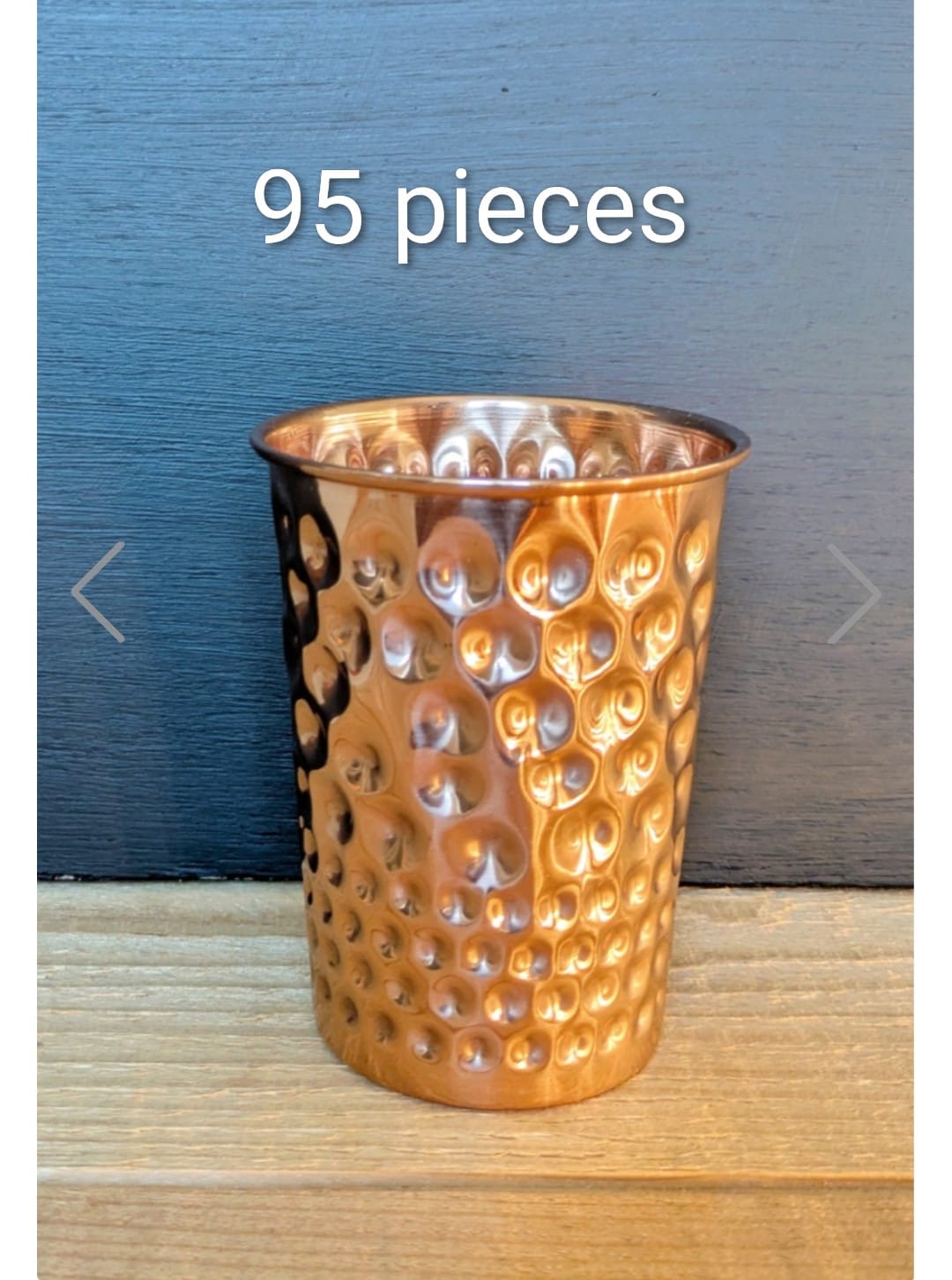Copper Big Glass Indent