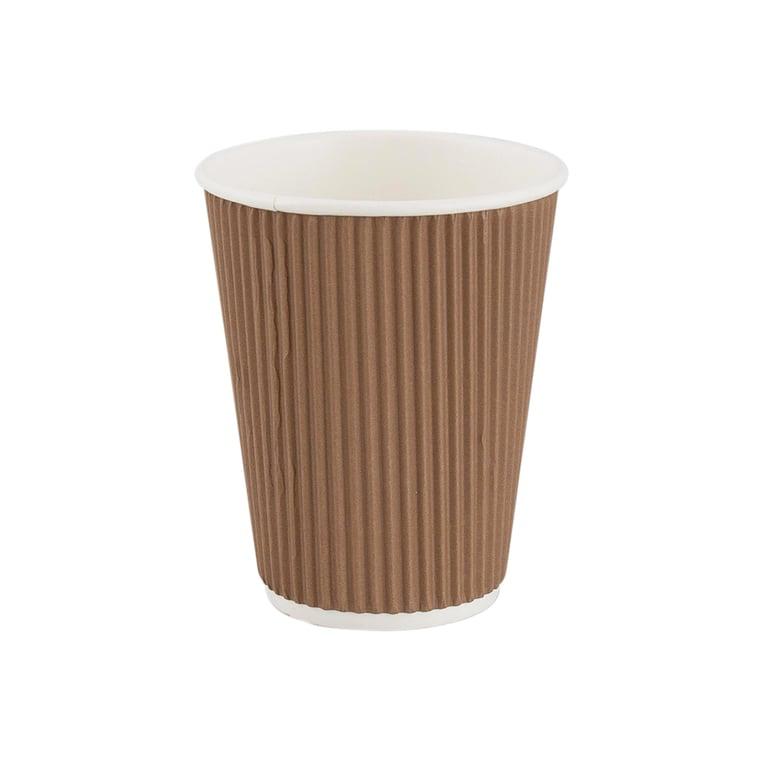80 Z Paper Rippled Cup -25 Pc