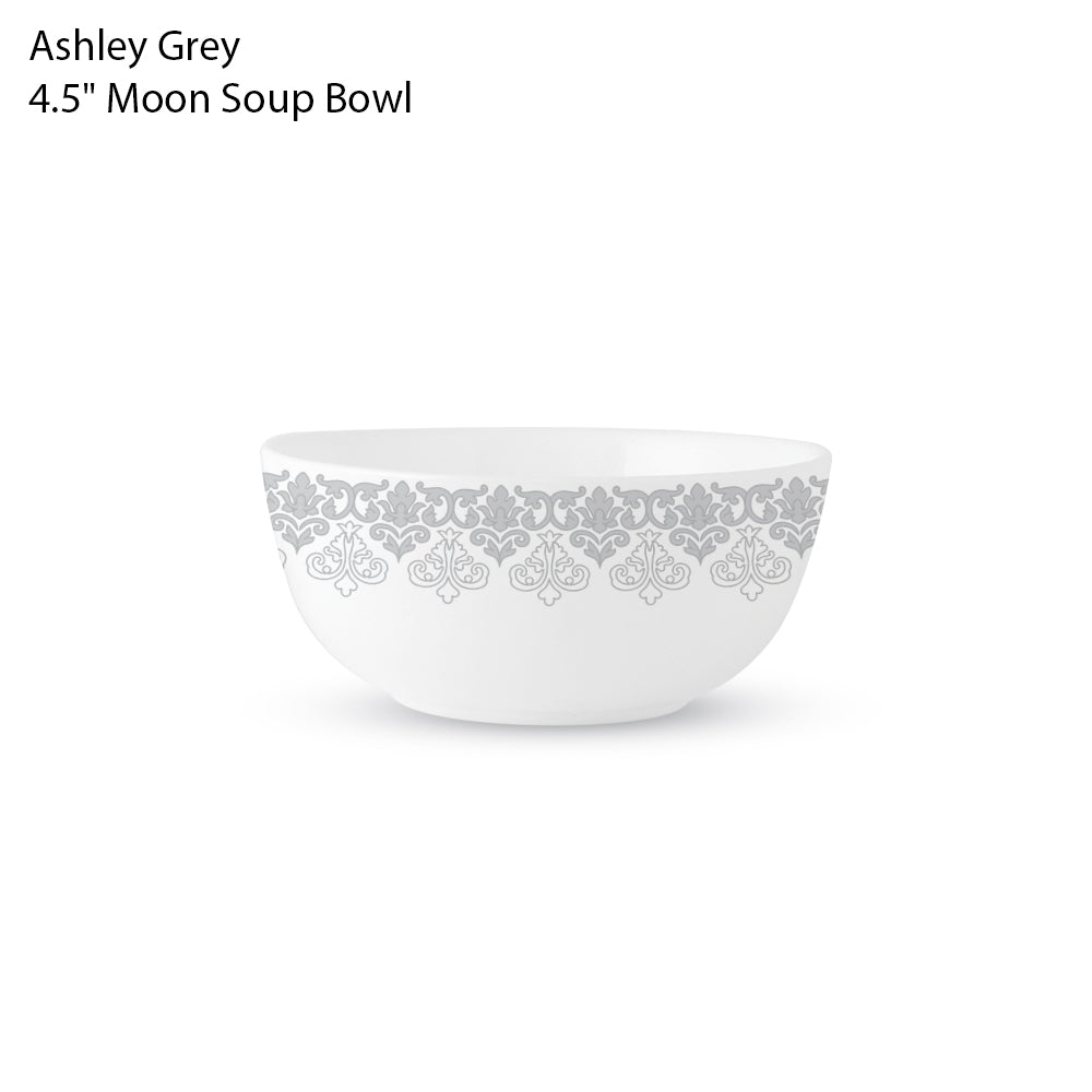 Ashley Grey 4.5" Moon Soup Bowl