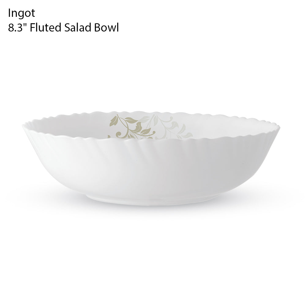 Ingot 8.3" Fluted Salad Bowl