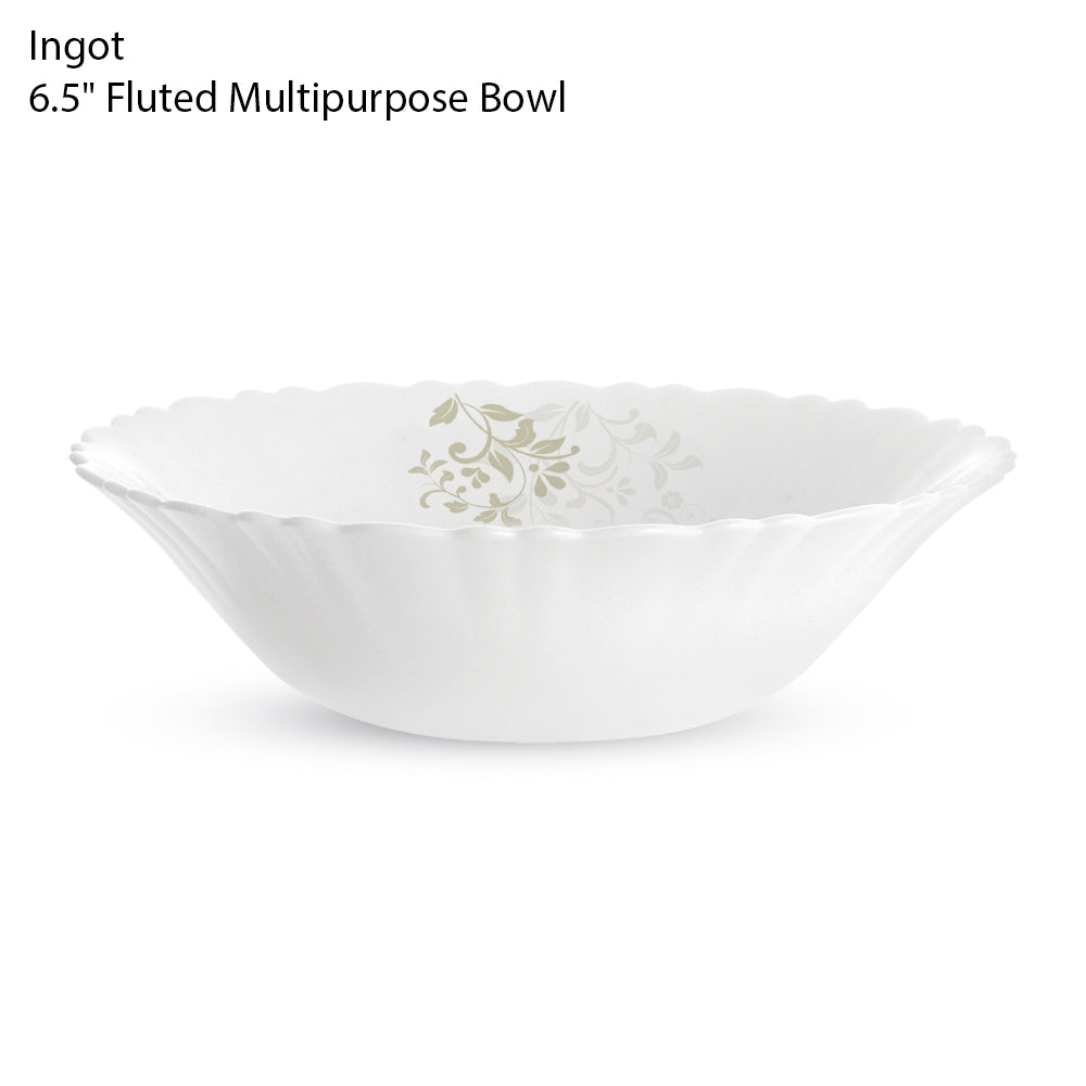 Ingot 6.5" Fluted Multiparpose Bowl