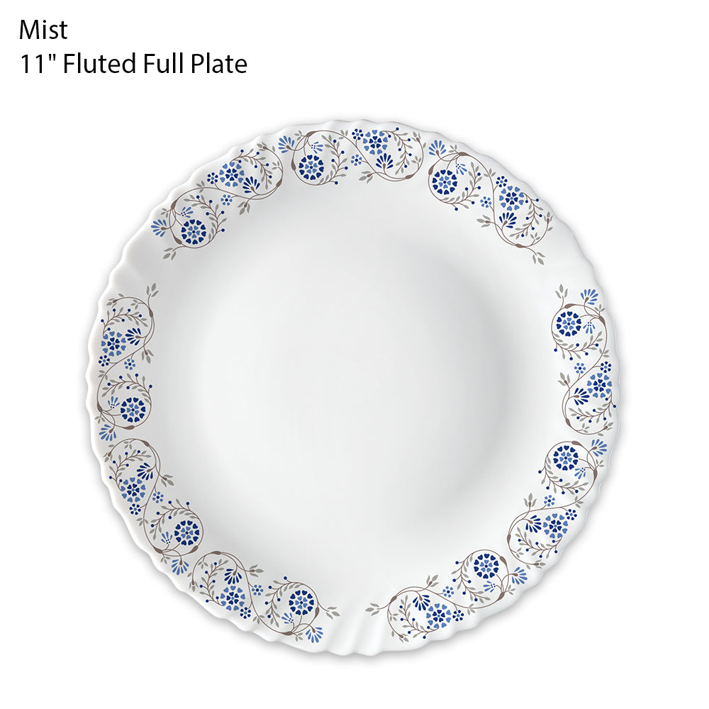 Mist 11" Fluted Full Plate