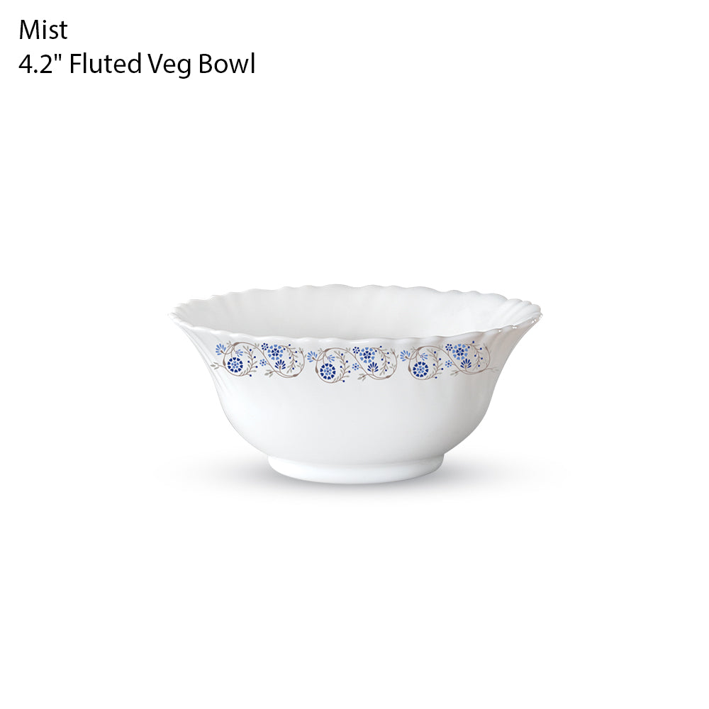 Mist 4.2" Fluted Veg Bowl
