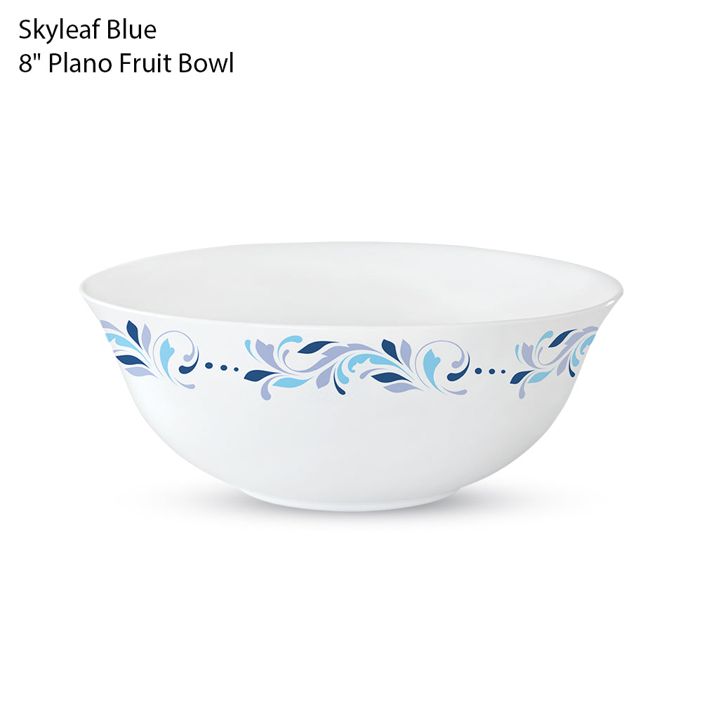 Skyleaf Blue 8" Plano Fruit Bowl
