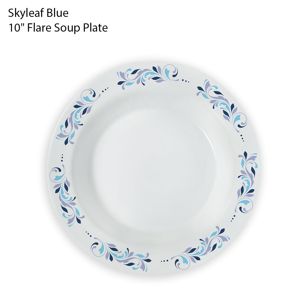 Skyleaf Blue 10" Flare Soup Plate
